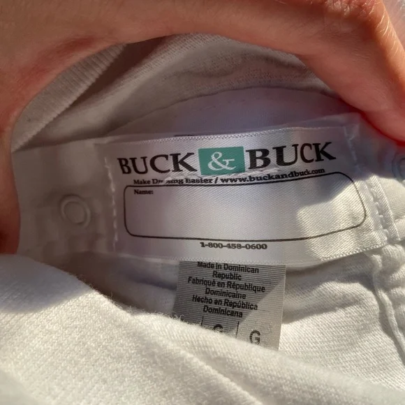 Buck and Buck adaptive men’s t-shirt or undershirt - Picture 2 of 4